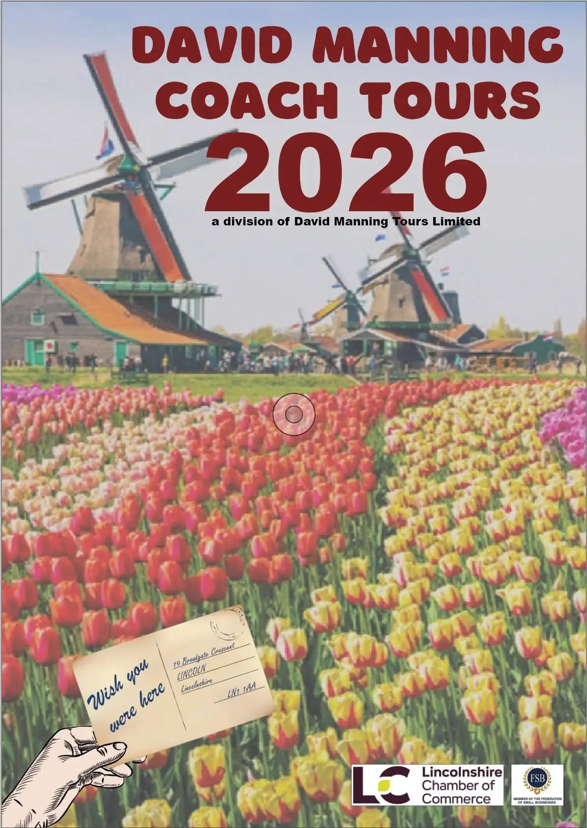 Dave Manning Coach Tours Brochure Launch November 7th