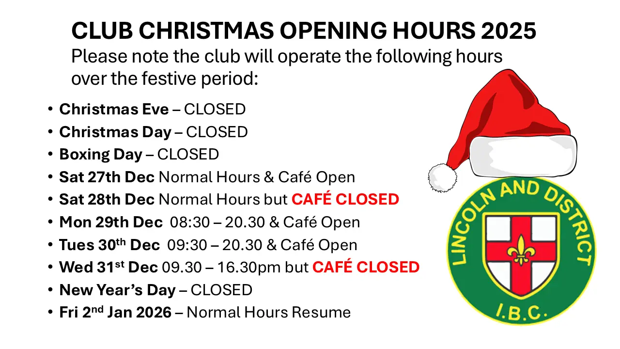 Xmas Opening Hours